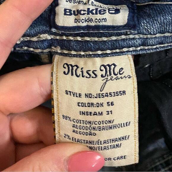 Miss Me Skinny JE5453S5R Jean - Picture 4 of 8